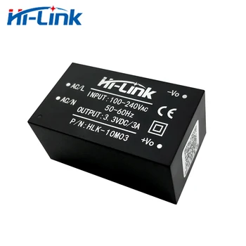 Free shipping Hi-Link new 2pcs 220v 3.3V 10W AC DC isolated switching step down power supply module AC DC converter HLK-10M03
Free shipping Hi-Link new 2pcs 220v 3.3V 10W AC DC isolated switching step down power supply module AC DC converter HLK-10M03