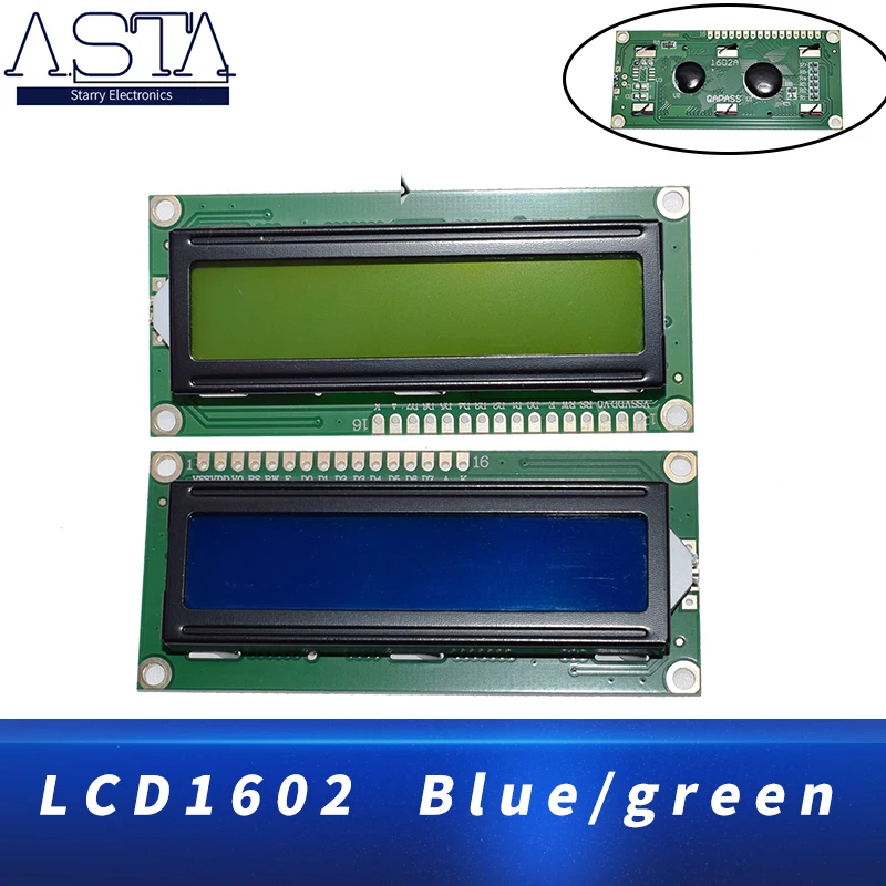 Free shipping 10pcs 1602 16x2 Character LCD Display Module HD44780 Controller Blue/Green screen blacklight LCD1602 LCD monitor 1
Free shipping 10pcs 1602 16x2 Character LCD Display Module HD44780 Controller Blue/Green screen blacklight LCD1602 LCD monitor 1