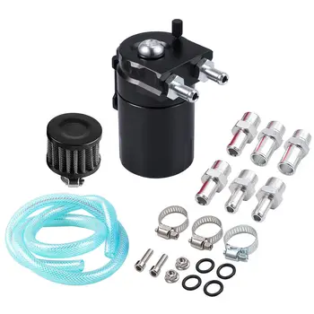 Universal Oil Catch Can Aluminum Reservoir Breather Oil Catch Tank Fuel Tank With Filter
Universal Oil Catch Can Aluminum Reservoir Breather Oil Catch Tank Fuel Tank With Filter