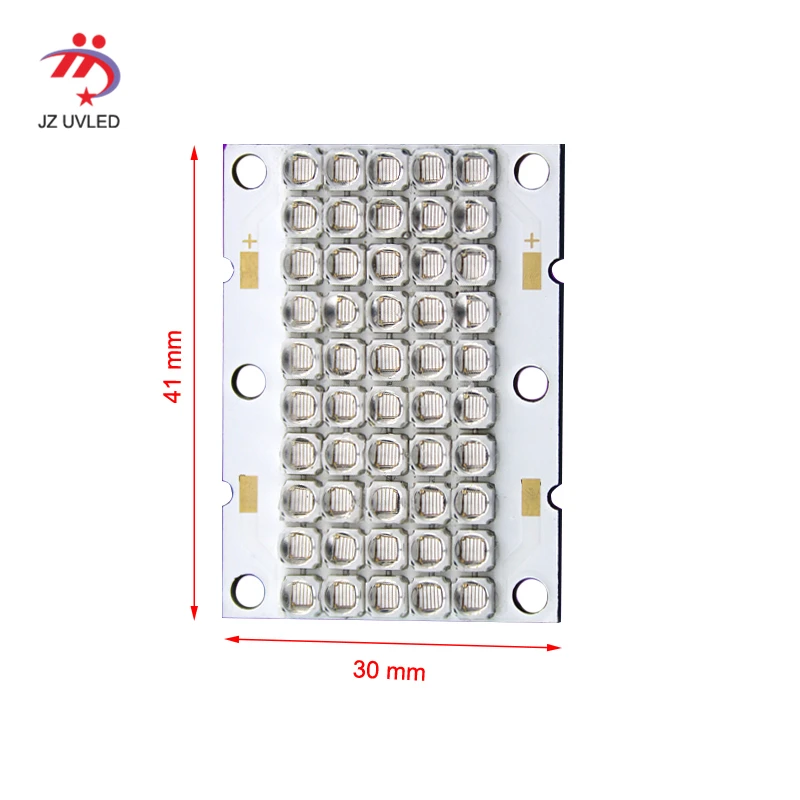 UV LED seamless splicing module for UV flatbed printer UV glue curing photosensitive resin curing UV LED lamp 41*30mm
UV LED seamless splicing module for UV flatbed printer UV glue curing photosensitive resin curing UV LED lamp 41*30mm