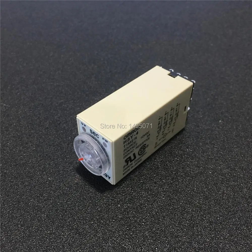 1pcs H3Y-4 H3Y Power On Delay Timer AC 220V 5A 250VAC 0-5/10/30/60s Seconds 220VAC Time Relay 4PDT 14 Pins 4NO 4NC
1pcs H3Y-4 H3Y Power On Delay Timer AC 220V 5A 250VAC 0-5/10/30/60s Seconds 220VAC Time Relay 4PDT 14 Pins 4NO 4NC