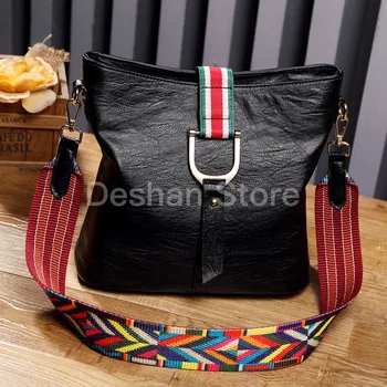 leather shoulder bag new 2019 women Fashion color handbag brand free shipping provide Two straps
leather shoulder bag new 2019 women Fashion color handbag brand free shipping provide Two straps