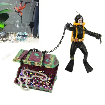 Novelty Aquarium decoration Fish Tank Ornament Hunter Diver Treasure Figure Action Aquarium Decor Landscape Dropship #81640
Novelty Aquarium decoration Fish Tank Ornament Hunter Diver Treasure Figure Action Aquarium Decor Landscape Dropship #81640