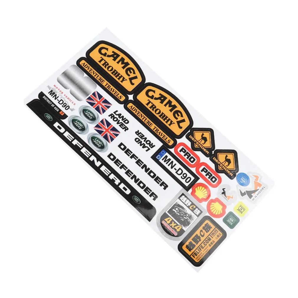 Micro Sponsor Logo rc Racing Sticker Sheet Universal For WPL & MN RC Car Crawler Sticker Parts RC Car Parts Durability accessory
Micro Sponsor Logo rc Racing Sticker Sheet Universal For WPL & MN RC Car Crawler Sticker Parts RC Car Parts Durability accessory