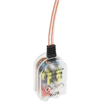 High To Low Audio Impedance Converter High Frequency Voltage To Low Converter for hosts without low frequency (RCA) output
High To Low Audio Impedance Converter High Frequency Voltage To Low Converter for hosts without low frequency (RCA) output