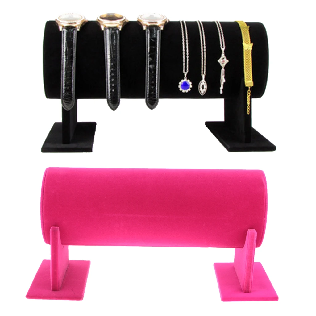 Velvet T-Bar Headwear display stand Watch Bracelet Bangle Holder Retail Shop Jewelry Display Stand Rack Showcase Organizer 
Velvet T-Bar Headwear display stand Watch Bracelet Bangle Holder Retail Shop Jewelry Display Stand Rack Showcase Organizer