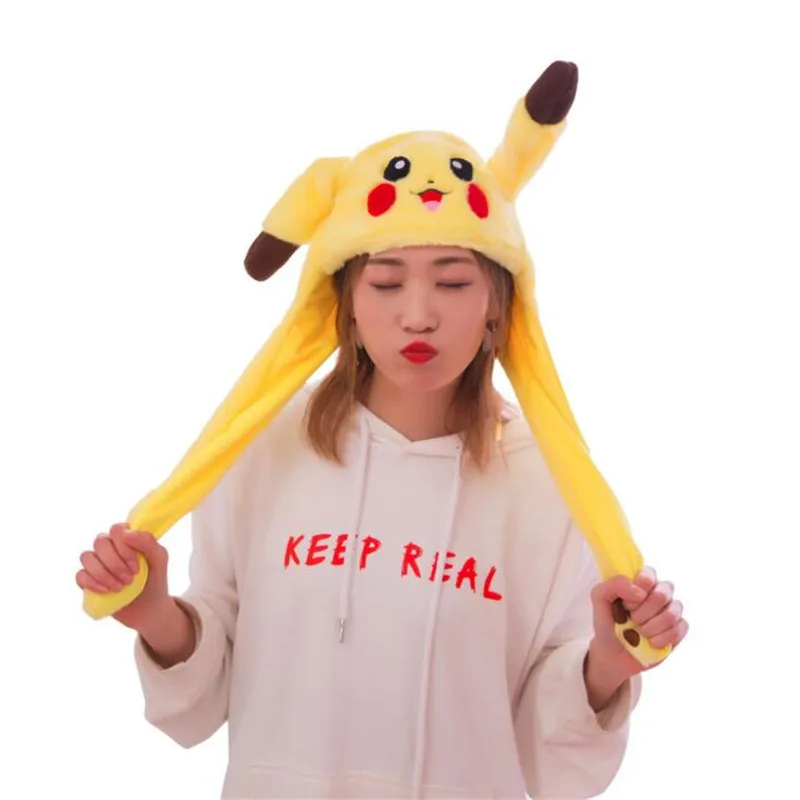 Anime Cute Pikachu Dance Hat Cosplay Costumes Accessories Cap Plush Toy Doll Fancy Head Fancy Cap Take Photos Keep Warm
Anime Cute Pikachu Dance Hat Cosplay Costumes Accessories Cap Plush Toy Doll Fancy Head Fancy Cap Take Photos Keep Warm
