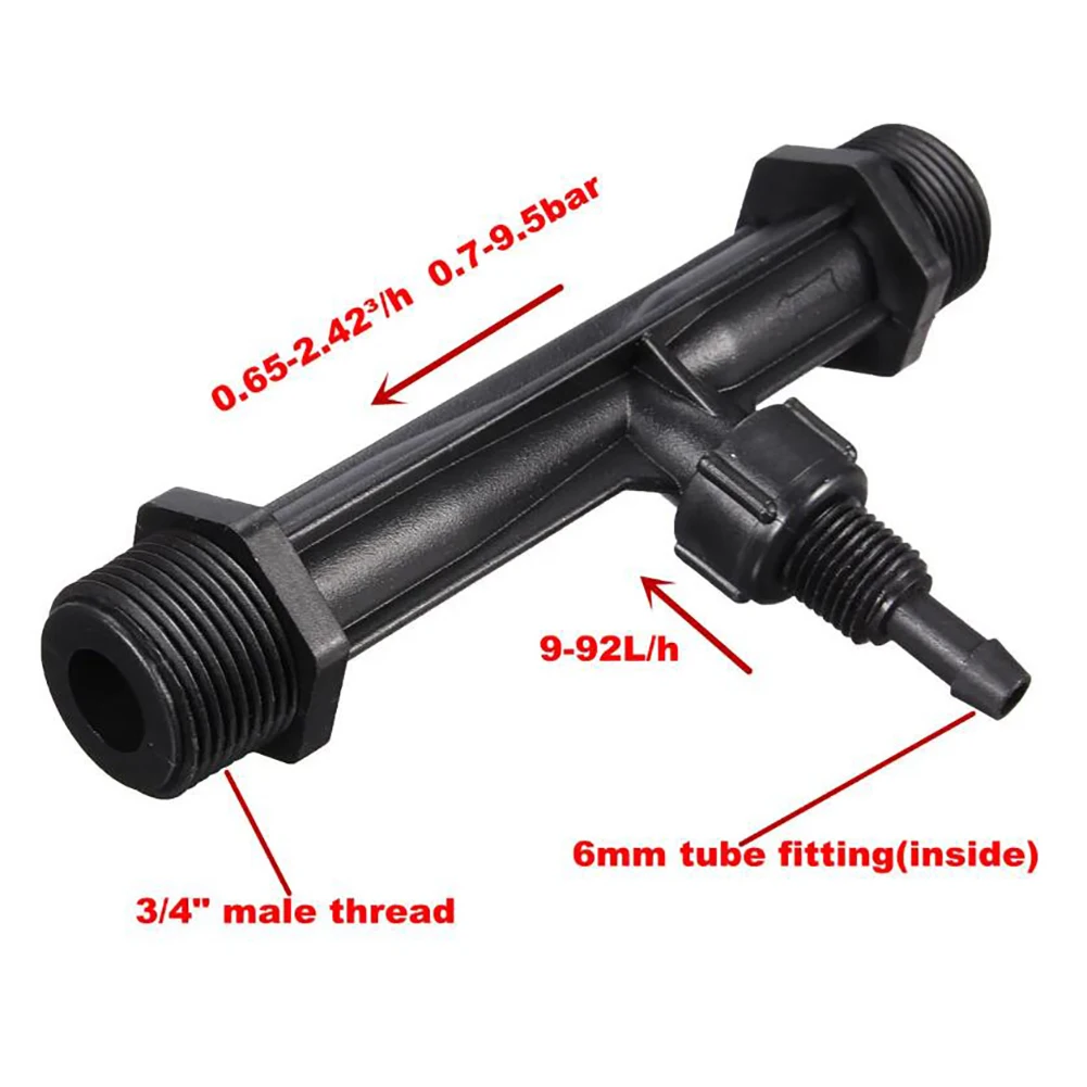 1pcs 3/4 Venturi Injection Irrigation Drip Device Venturi Fertilization Device Fertilizer Applicator Equipment Sprayer Drip 2020
1pcs 3/4 Venturi Injection Irrigation Drip Device Venturi Fertilization Device Fertilizer Applicator Equipment Sprayer Drip 2020