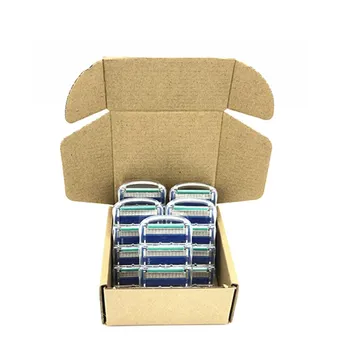 Custom Packaging High Quality Men 5Layer Shaver Razor Blades Shaving for Men Safety Blade Replaceable Gilletee Fusione 16pcs/box 
Custom Packaging High Quality Men 5Layer Shaver Razor Blades Shaving for Men Safety Blade Replaceable Gilletee Fusione 16pcs/box