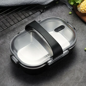 Students Food Container Lunch Box Kids Storage Picnic 2 Grids School With Carry Strap Office Stainless Steel Kitchen Travel
Students Food Container Lunch Box Kids Storage Picnic 2 Grids School With Carry Strap Office Stainless Steel Kitchen Travel