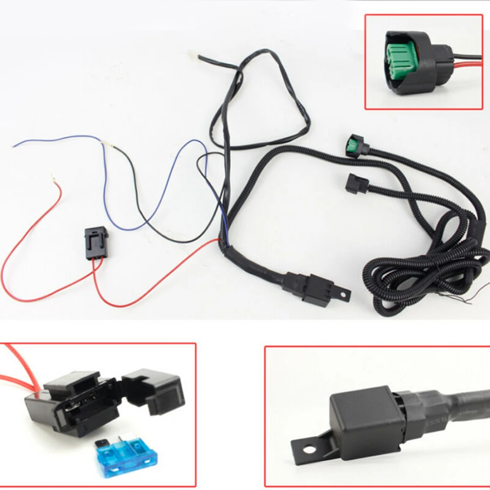 Kit High Quality Practical Fog light Wire harness Sockets For Toyota H11 Bulbs interface LED Indicators Switch
Kit High Quality Practical Fog light Wire harness Sockets For Toyota H11 Bulbs interface LED Indicators Switch