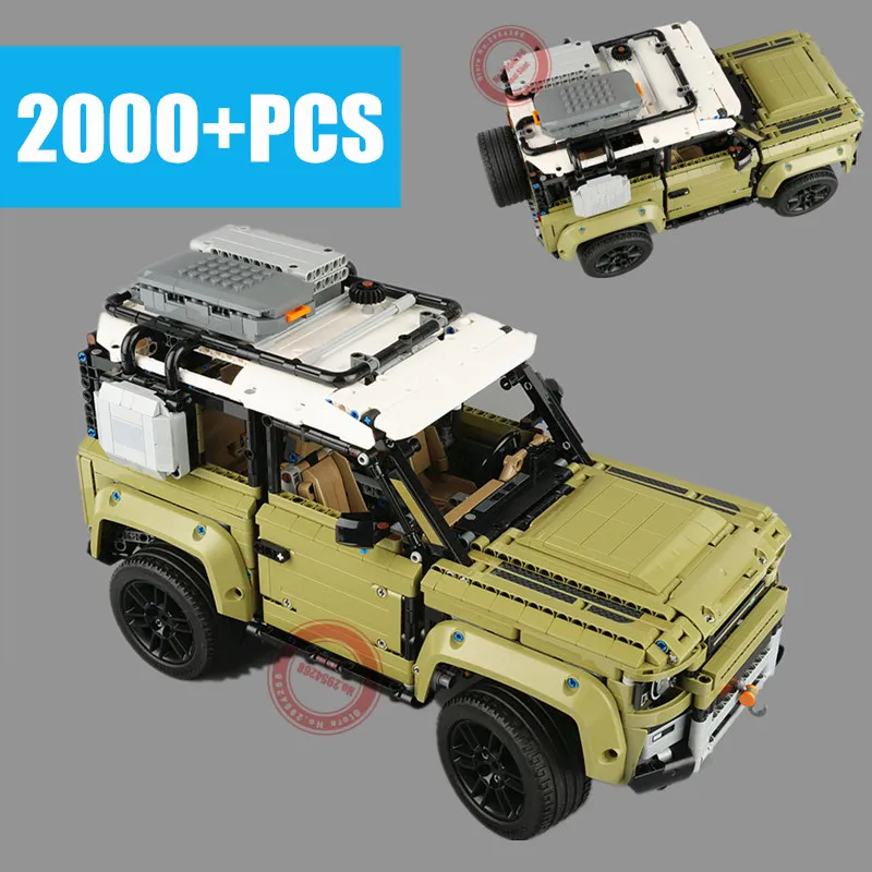New Guardian Off-road Land Vehicle Car Rover Fit Legoings Technic Defender 42110 Model Building Blocks Bricks Toys Kid Christmas
New Guardian Off-road Land Vehicle Car Rover Fit Legoings Technic Defender 42110 Model Building Blocks Bricks Toys Kid Christmas