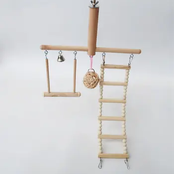 Bird Cage Stand Play Gym Conure Perch Playground Climbing Ladder Swing Toys M0XD
Bird Cage Stand Play Gym Conure Perch Playground Climbing Ladder Swing Toys M0XD