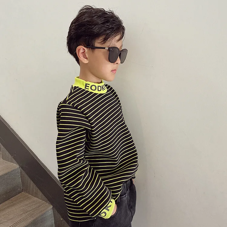 2 3 4 5 6 7 Years Toddler Boys Shirts Thicken Fashion Striped Long Sleeves Tops for Boys Kid Clothing 2020 New Arrival Boy Tees
2 3 4 5 6 7 Years Toddler Boys Shirts Thicken Fashion Striped Long Sleeves Tops for Boys Kid Clothing 2020 New Arrival Boy Tees