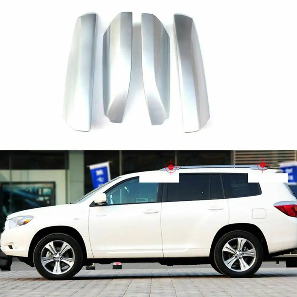 Black/ Silver Roof Rack Bar Rail End Protection Cover Shell replace 4PCS For Toyota Land Cruiser LC200 FJ200 2008- 2016 2017
Black/ Silver Roof Rack Bar Rail End Protection Cover Shell replace 4PCS For Toyota Land Cruiser LC200 FJ200 2008- 2016 2017