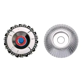 4 Inch Angle Grinder Disc Wood Carving Wheel Plate Woodworking Chain Saw for Cutting Grinding Tool
4 Inch Angle Grinder Disc Wood Carving Wheel Plate Woodworking Chain Saw for Cutting Grinding Tool