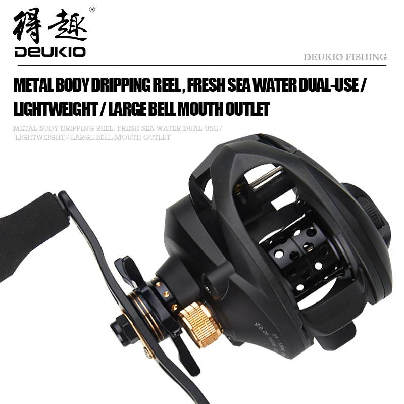 2019 Baitcasting reel Full Metal Spool Subject Carbon Cloth Brake 7.2:1 6+1BB High Speed Lure Wheel pesca Fishing Reel Tackle
2019 Baitcasting reel Full Metal Spool Subject Carbon Cloth Brake 7.2:1 6+1BB High Speed Lure Wheel pesca Fishing Reel Tackle