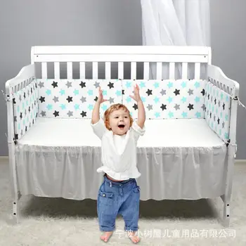 Hot Sale Baby Bed Crib Bumper U-Shaped Detachable Cotton Newborn Bumpers Infant Safe Fence Line bebe Cot Protector Unisex
Hot Sale Baby Bed Crib Bumper U-Shaped Detachable Cotton Newborn Bumpers Infant Safe Fence Line bebe Cot Protector Unisex