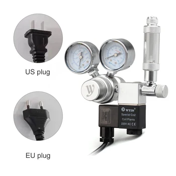 Aquarium CO2 Regulator W21.8 CGA320 G5/8 Magnetic Solenoid Check Valve Aquarium Bubble Counter Fish Tank Tool CO2 Control US/EU
Aquarium CO2 Regulator W21.8 CGA320 G5/8 Magnetic Solenoid Check Valve Aquarium Bubble Counter Fish Tank Tool CO2 Control US/EU