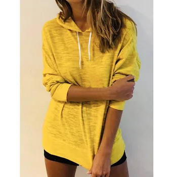 Winter and Winter Loose Solid-color Long-sleeve Hooded White Pink Yellow Gray Green Sweatshirt Womens Hoodies Pullover
Winter and Winter Loose Solid-color Long-sleeve Hooded White Pink Yellow Gray Green Sweatshirt Womens Hoodies Pullover