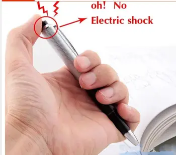 Gag Toys Electric Shock Pen Ball Point Pen Shocking Gift Practical Promotion Fancy Joke Prank Trick Interesting Gags & Practical
Gag Toys Electric Shock Pen Ball Point Pen Shocking Gift Practical Promotion Fancy Joke Prank Trick Interesting Gags & Practical
