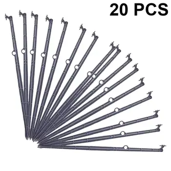 20 PCS Multifunctional Insert Rod Ground Stake Support Rod Hollow Billet Bracing Frame for Yard Greenhouse Garden Lawn
20 PCS Multifunctional Insert Rod Ground Stake Support Rod Hollow Billet Bracing Frame for Yard Greenhouse Garden Lawn