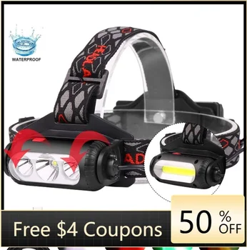 White & Green & Red Light Combo Headlamp Flashlight, Ultralight Compact Waterproof Rechargeable 2 In 1 Headlamp Flashlight LED C
White & Green & Red Light Combo Headlamp Flashlight, Ultralight Compact Waterproof Rechargeable 2 In 1 Headlamp Flashlight LED C