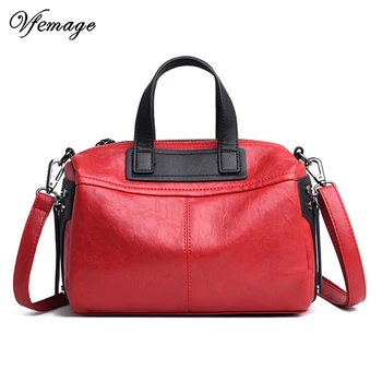Vfemage 2019 New Bags for Women High Quality Leather Handbasg Ladies Fashion Boston Tote Bag Women Small Shoulder Crossbody Bags
Vfemage 2019 New Bags for Women High Quality Leather Handbasg Ladies Fashion Boston Tote Bag Women Small Shoulder Crossbody Bags