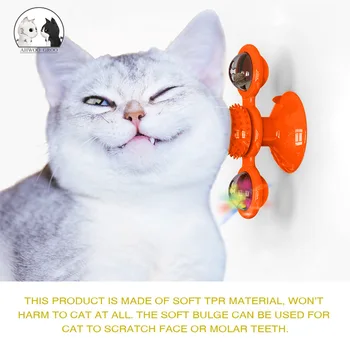 Cats Puzzle Whirling Windmill Toys Cat Kitten Turntable Teasing Interactive Toys Soft Massage Scratching Tickle Toys NEW COLOR
Cats Puzzle Whirling Windmill Toys Cat Kitten Turntable Teasing Interactive Toys Soft Massage Scratching Tickle Toys NEW COLOR