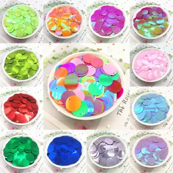 20g 10/15/20/25/30mm Flat Round Loose Sequins with 1 Side Hole Pendant Sequin Paillettes Sewing Wedding Craft DIY Accessories
20g 10/15/20/25/30mm Flat Round Loose Sequins with 1 Side Hole Pendant Sequin Paillettes Sewing Wedding Craft DIY Accessories