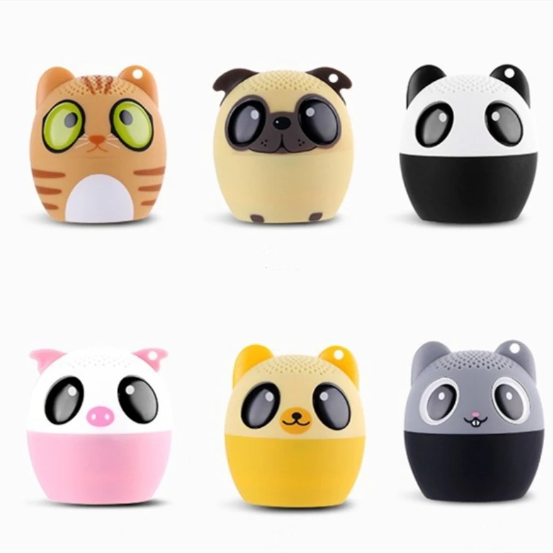 Cute Mini Animal Cartoon Wireless Bluetooth Speaker Support Handsfree Portable Outdoor Music MP3 Player Stereo Loundspeakers
Cute Mini Animal Cartoon Wireless Bluetooth Speaker Support Handsfree Portable Outdoor Music MP3 Player Stereo Loundspeakers