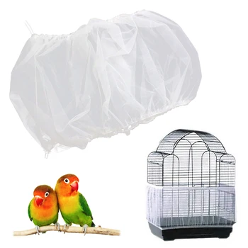 Gauze Mesh Bird Cage Cover Shell Skirt Net Easy Cleaning Seed Catcher Guard Bird Cage Accessories Airy Mesh Parrot Bird Cage Net
Gauze Mesh Bird Cage Cover Shell Skirt Net Easy Cleaning Seed Catcher Guard Bird Cage Accessories Airy Mesh Parrot Bird Cage Net