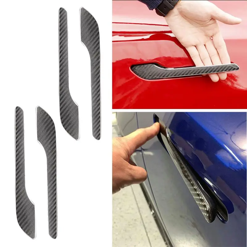 4Pcs/set Carbon Fiber Car Doorknob Protector Sticker Anti-scratch Door Handle Wrap Cover for Tesla Model 3 Accessories
4Pcs/set Carbon Fiber Car Doorknob Protector Sticker Anti-scratch Door Handle Wrap Cover for Tesla Model 3 Accessories