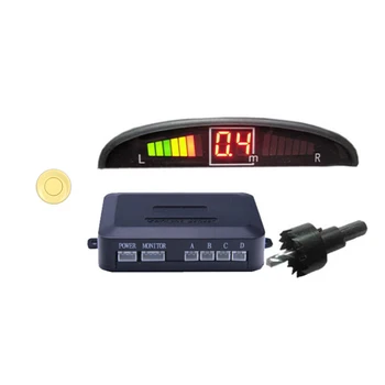 Hot LED With 4 Sensors Crescent Buzzing Distance Control Car Parking Radar Monitor Detector Backlight Sensor Probe
Hot LED With 4 Sensors Crescent Buzzing Distance Control Car Parking Radar Monitor Detector Backlight Sensor Probe
