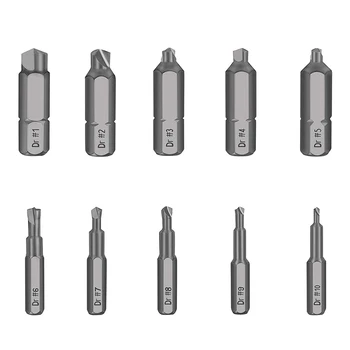 22 Pcs Durable Replacement Tool Bits Screw Extractor Set Practical Stud Removal Easy Out Reverse Thread High Speed For Drill
22 Pcs Durable Replacement Tool Bits Screw Extractor Set Practical Stud Removal Easy Out Reverse Thread High Speed For Drill