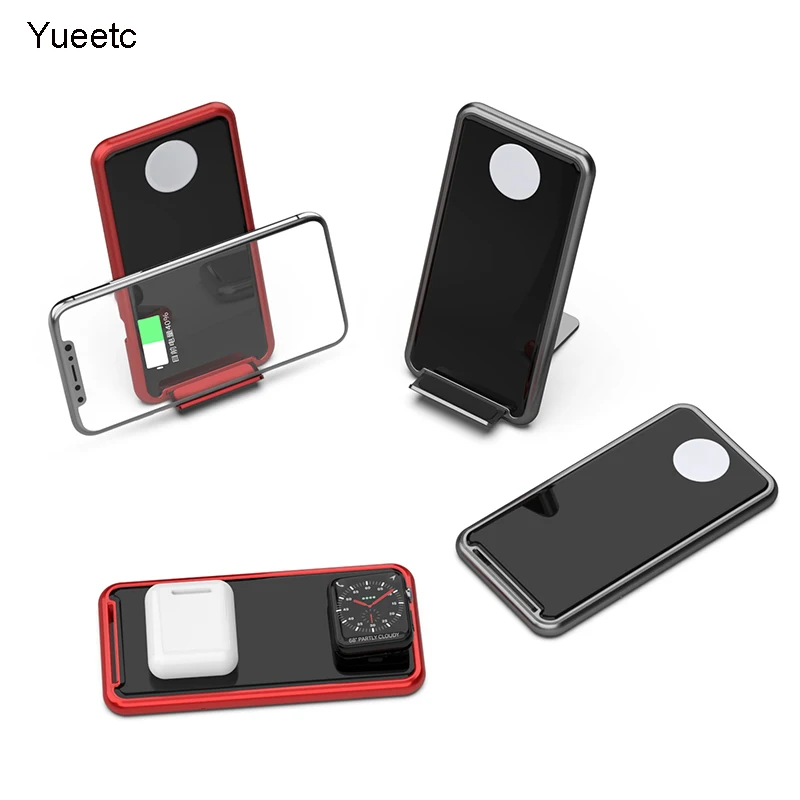 10W Qi Wireless Charger Dock Station 4 in 1 For Iphone Airpods Type-C Stand Multi Function Fast Charging 3.0 pad For Apple Watch
10W Qi Wireless Charger Dock Station 4 in 1 For Iphone Airpods Type-C Stand Multi Function Fast Charging 3.0 pad For Apple Watch