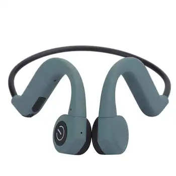 Bone Conduction Wireless Bluetooth 5.0 Earphone IPX5 Waterproof Stereo Sound Sports Earbuds for Smartphone
Bone Conduction Wireless Bluetooth 5.0 Earphone IPX5 Waterproof Stereo Sound Sports Earbuds for Smartphone
