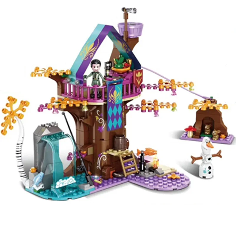 378pcs Enchanted Tree House Building Blocks Model Compatible Legoinglys 41164 Elsa Ann Princess Girls Bricks Toy for Kids
378pcs Enchanted Tree House Building Blocks Model Compatible Legoinglys 41164 Elsa Ann Princess Girls Bricks Toy for Kids