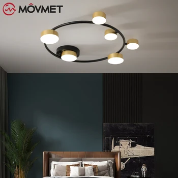 Modern Golden Bedroom LED Ceiling Lights With Remote Control Home Deco Sitting Room Surface Mounted Lamps Kitchen Fixtures
Modern Golden Bedroom LED Ceiling Lights With Remote Control Home Deco Sitting Room Surface Mounted Lamps Kitchen Fixtures