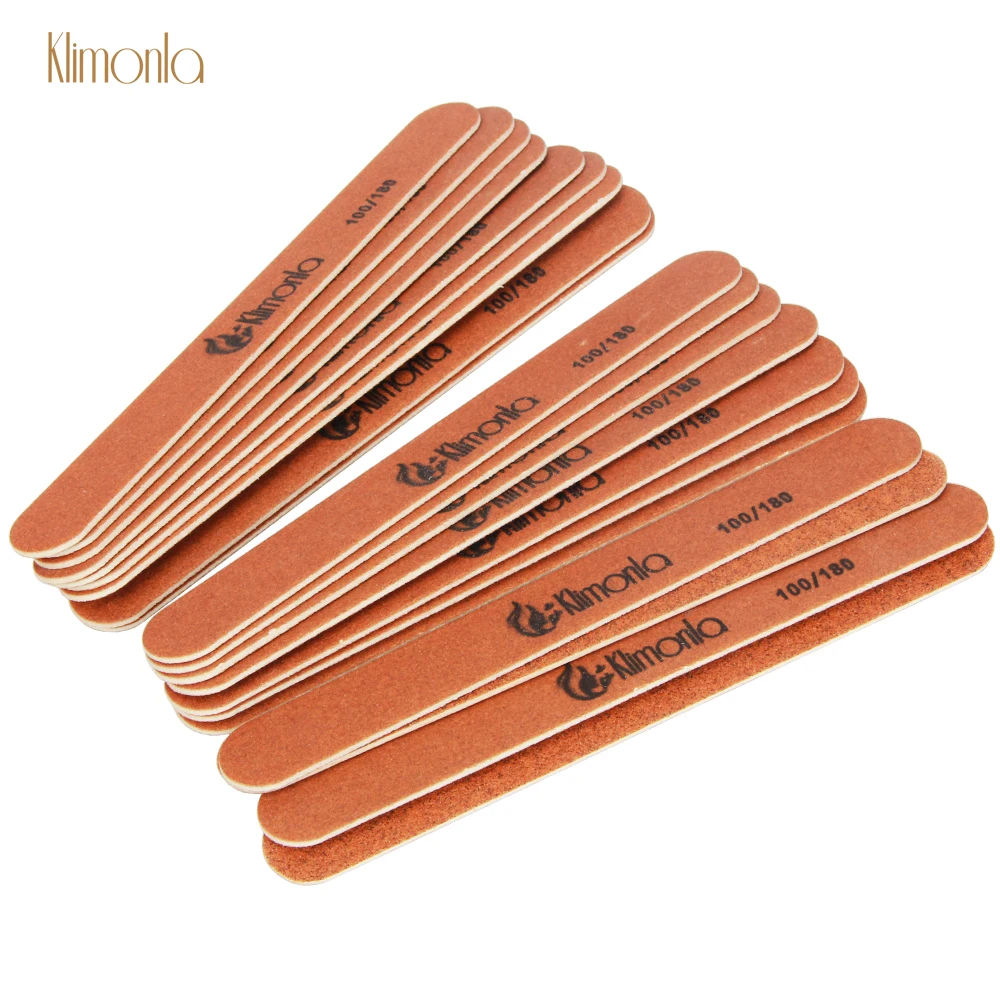200pcs/set klimonla Wooden Grit 100/180 Double Sided Nail File Buffer Sanding Fingernails Toes Polishing Manicure Art Tools
200pcs/set klimonla Wooden Grit 100/180 Double Sided Nail File Buffer Sanding Fingernails Toes Polishing Manicure Art Tools