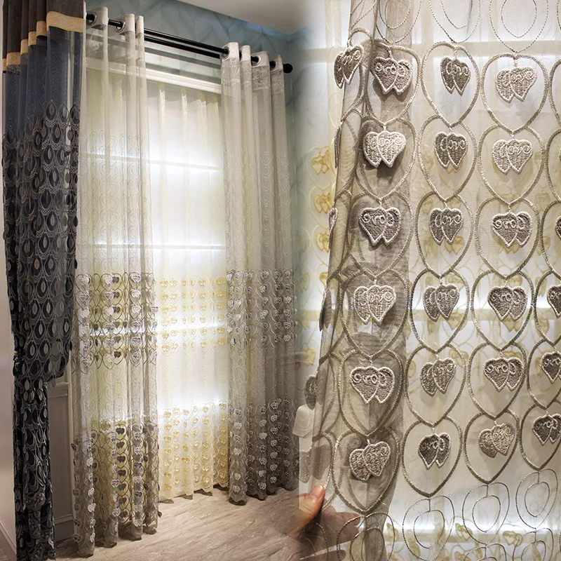 European Embroidered Curtain Fabric Villa Modern Velvet Floral for Window Bedroom Sheer Tulle Drape Blinds Custom Made
European Embroidered Curtain Fabric Villa Modern Velvet Floral for Window Bedroom Sheer Tulle Drape Blinds Custom Made