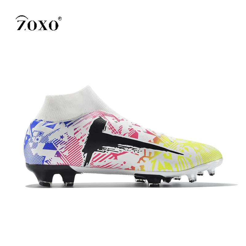 ZOXO Football Boots Academy Soft Breathable Turf Soccer Cleats Outdoor Sport High Ankle Shoes
ZOXO Football Boots Academy Soft Breathable Turf Soccer Cleats Outdoor Sport High Ankle Shoes