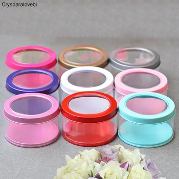 30pcs/set 7.5*4.5cm Clear PVC Storage Boxes Portable Round Container Storage Case Plastic Desktop Make Up Organizer
30pcs/set 7.5*4.5cm Clear PVC Storage Boxes Portable Round Container Storage Case Plastic Desktop Make Up Organizer