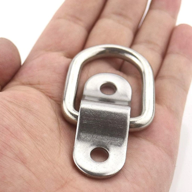 10Pcs Kayak Multi-Function 10 D-Type Pull-Ring Buckles with Screw Set Trailer Anchor D-Type Ring Fastening Buckle
10Pcs Kayak Multi-Function 10 D-Type Pull-Ring Buckles with Screw Set Trailer Anchor D-Type Ring Fastening Buckle
