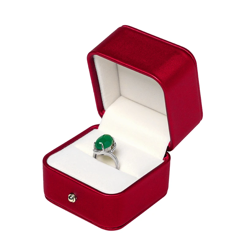 Fashion Red PU Leather Jewelry Display Box Ring Necklace With Metal Buckle Built-in Card Slot Packaging Wedding Creative Gift
Fashion Red PU Leather Jewelry Display Box Ring Necklace With Metal Buckle Built-in Card Slot Packaging Wedding Creative Gift