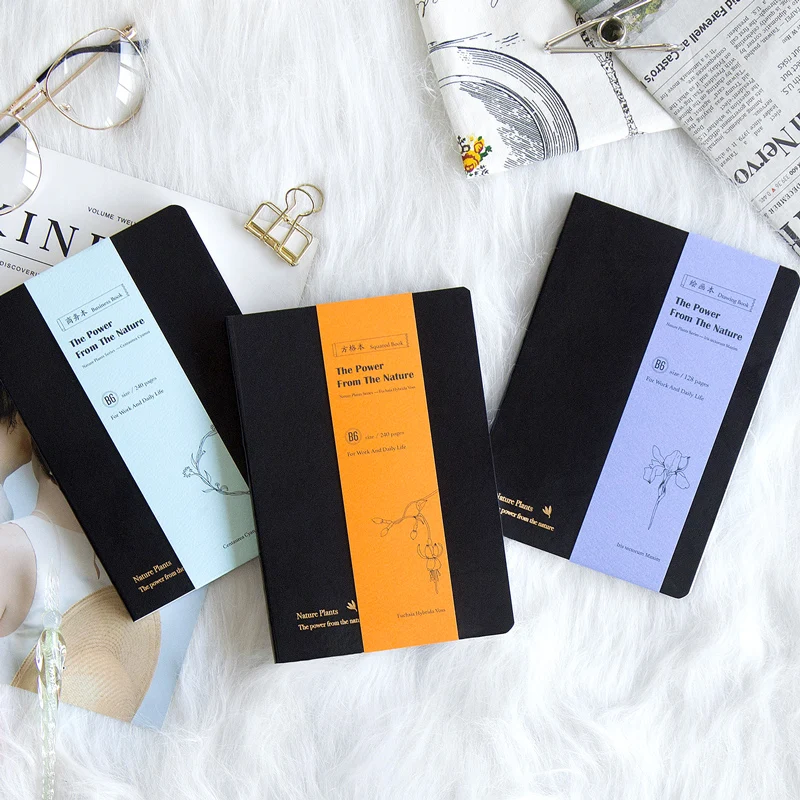 Kinbor Hand Notebook B6 Hardcover Flower Series Diary Notebook Notepad Page with Grids Notebook Vintage Hand Book Nature Plants
Kinbor Hand Notebook B6 Hardcover Flower Series Diary Notebook Notepad Page with Grids Notebook Vintage Hand Book Nature Plants