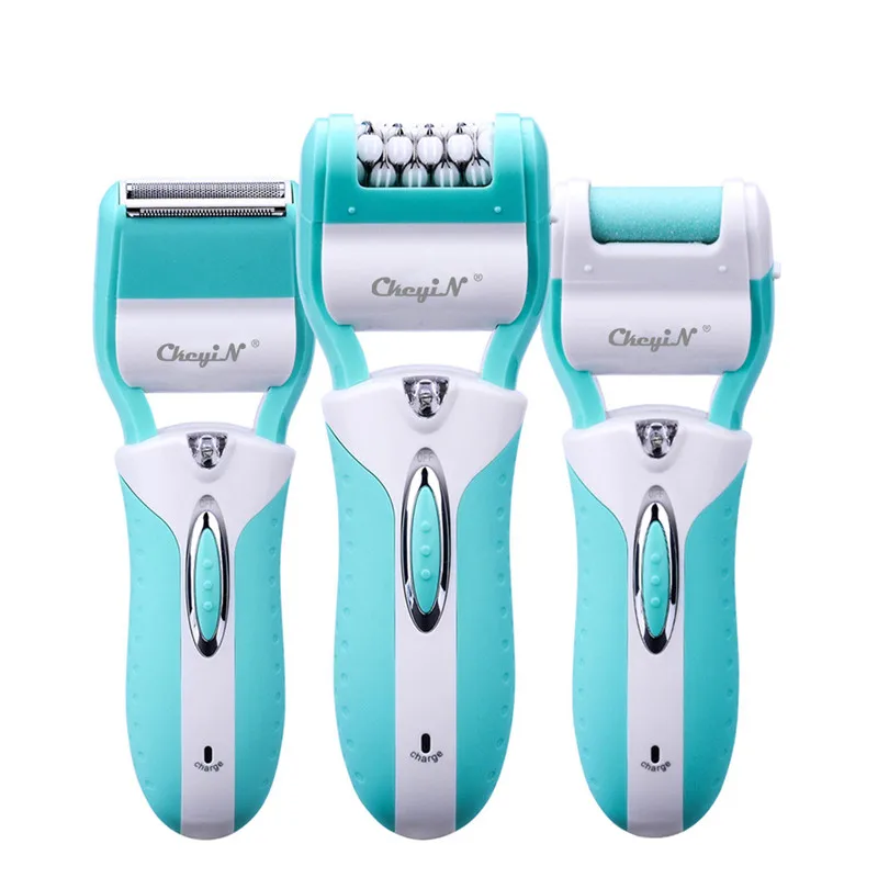 Multifunctional 3 in 1 Hair Removal Epilator Rechargeable Lady Shaver Callus Remover Cordless Bikini Trimmer Foot Dry Skin Clean
Multifunctional 3 in 1 Hair Removal Epilator Rechargeable Lady Shaver Callus Remover Cordless Bikini Trimmer Foot Dry Skin Clean