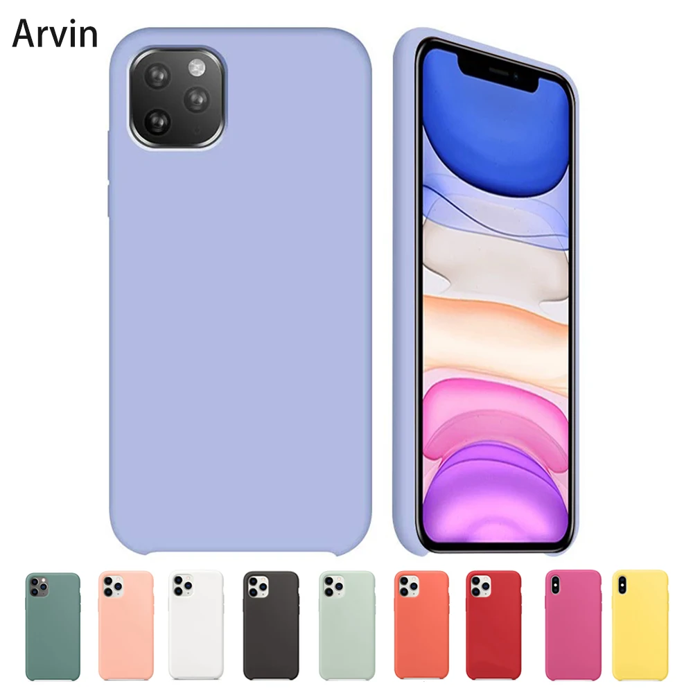 Arvin for iPhone 11 Pro Max Case SE 2020 Cover 7 8 6 6s Plus X XS Max XR Case Silicone Official Luxury Original Funda
Arvin for iPhone 11 Pro Max Case SE 2020 Cover 7 8 6 6s Plus X XS Max XR Case Silicone Official Luxury Original Funda