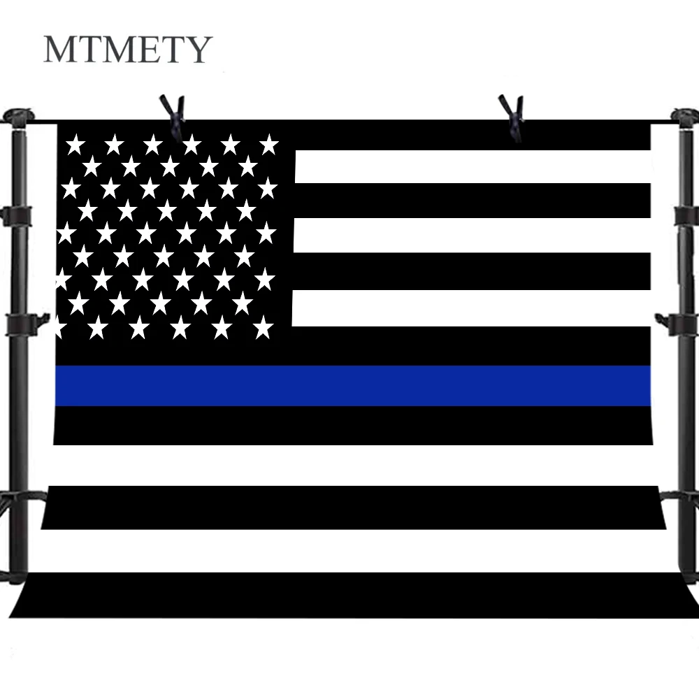 MTMETY Blue Line USA Flag Photography Backdrop for Party Honoring Law Enforcement Officers Flags Background Photo Booth Props
MTMETY Blue Line USA Flag Photography Backdrop for Party Honoring Law Enforcement Officers Flags Background Photo Booth Props