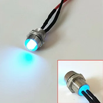 Car LED Indicator Lights Pilot Dash Super Bright Bulb Bar Truck Boat 8mm 12V Blinker Beam Replacement Parts Lamp
Car LED Indicator Lights Pilot Dash Super Bright Bulb Bar Truck Boat 8mm 12V Blinker Beam Replacement Parts Lamp